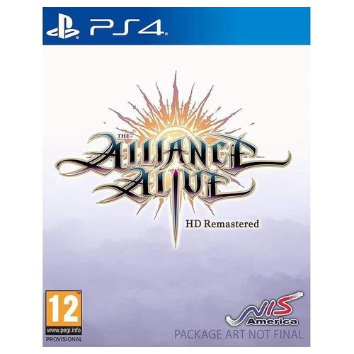 The Alliance Alive HD Remastered Awakening Edition PS4 PlayStation 4 - Day one: SET 19