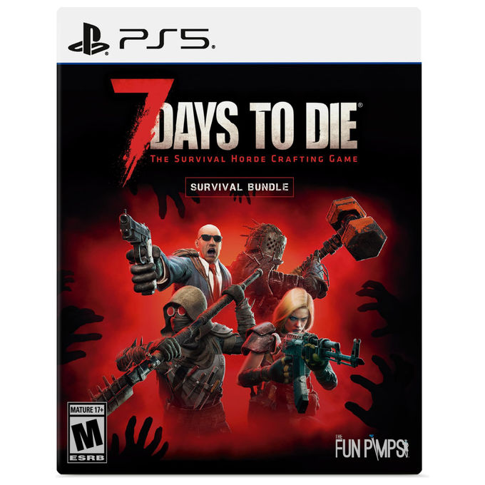 The FunPimps SWP51252 7 Days to Die Console Edition Survival Bundle PlayStation 5