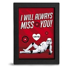 Quadro Star Wars Stormtrooper I Will Always Miss You