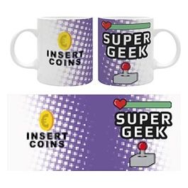 Tazza Retro Gaming Super Geek