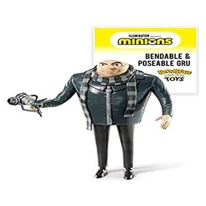 The Noble Collection Bendyfigs Minions Gru