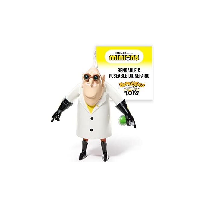 The Noble Collection Bendyfigs Minions Dr Nefario