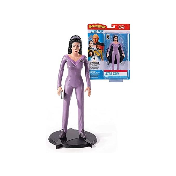 The Noble Collection Bendyfigs Star Trek The Next Generation Troi