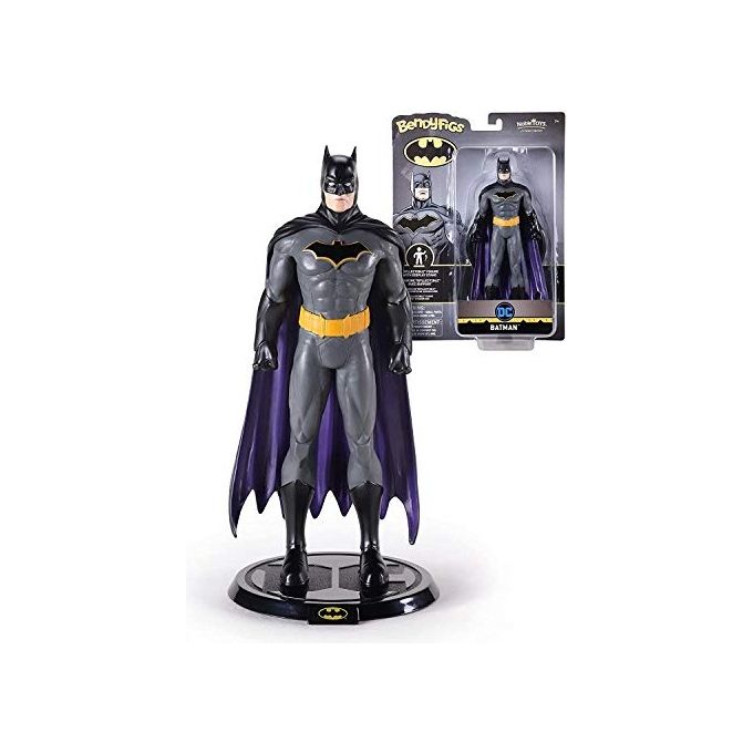 The Noble Collection Bendyfigs Batman Costume Grigio
