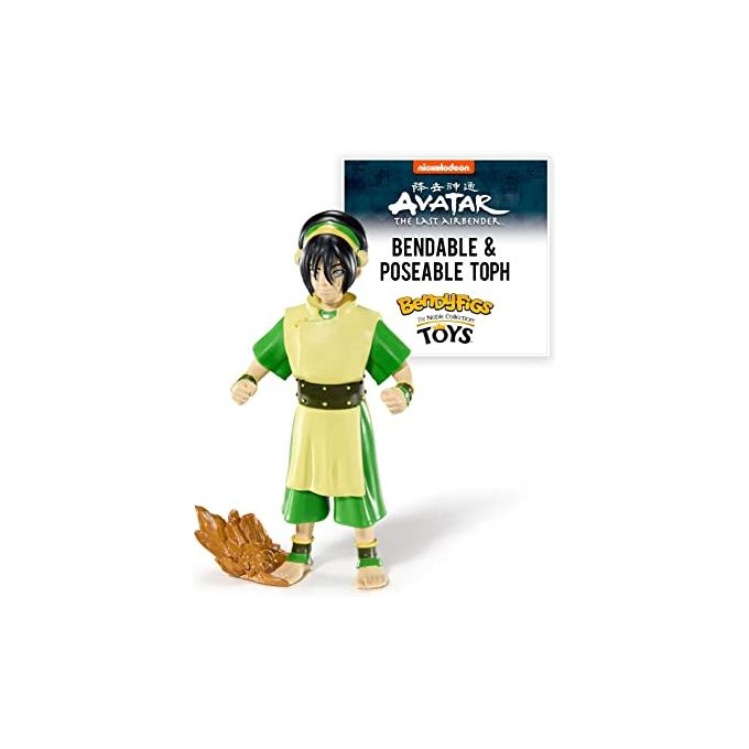 The Noble Collection Bendyfigs Avatar La Leggenda di Aang Toph