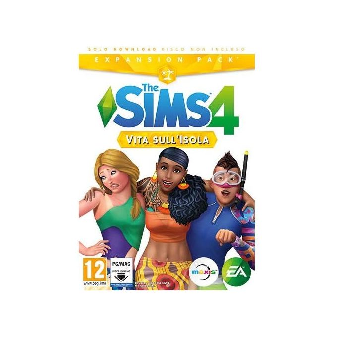 The Sims 4 Vita Sull'Isola PC (Codice digitale incluso nella confezione)