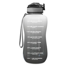 Borraccia Motivazionale Nera e Bianca 2.2L