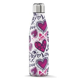 Pop 19 Love 500ml Bottiglia Termica Acciaio Inox
