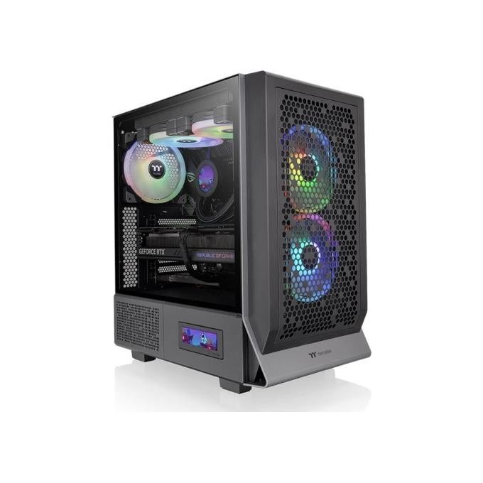 Thermalatke Ceres 300 TG ARGB Mid Tower Chassis Black