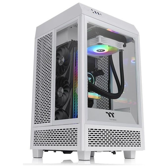 Thermaltake CA-1R3-00S6WN-00 The Tower 100 Snow Mini PC Chassis