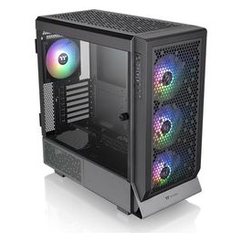 Thermaltake Ceres 500 TG ARGB Black E-ATX Mid Tower Chassis Tempered Glass