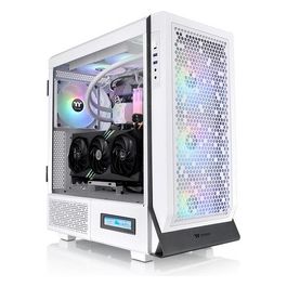 Ceres 500 TG ARGB Snow White Tempered Glass