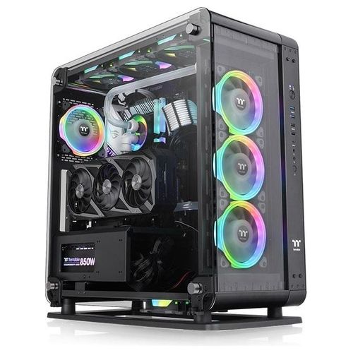Thermaltake Core P6 TG Black Wall Mount SPCC 4mm Tempered Glass