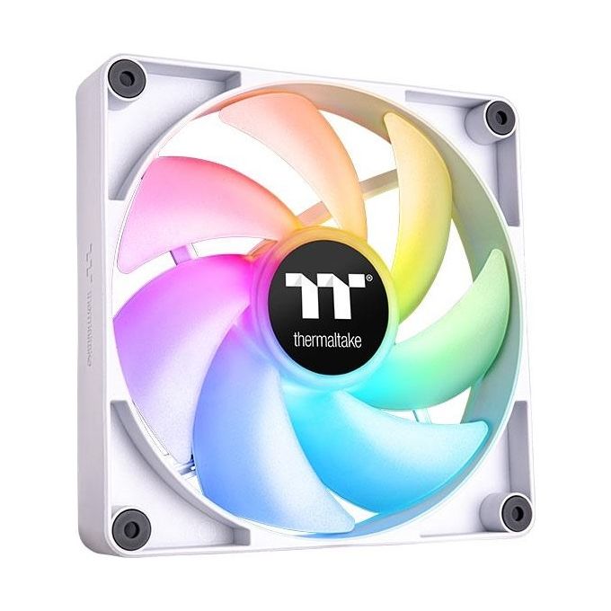 Thermaltake CT140 ARGB Sync PC Cooling Fan White 2 Pack