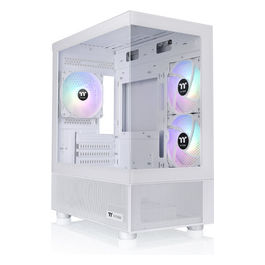 View 170 TG ARGB Snow, Micro Tower PC Bianco