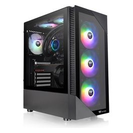 View 200 TG ARGB Midi Tower Nero