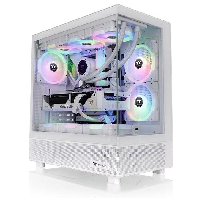 Thermaltake View 270 TG ARGB Mid Tower Chassis Snow White