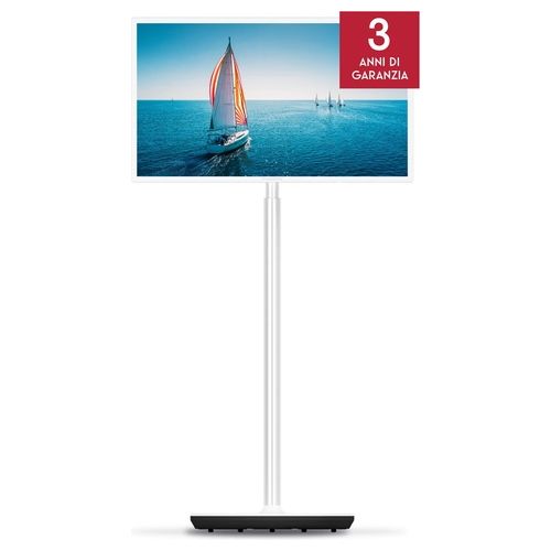 32HA4M44 Smart TV 32 Pollici HD Ready Display LCD Sistema Android Classe E Go TV Portatile e Girevole