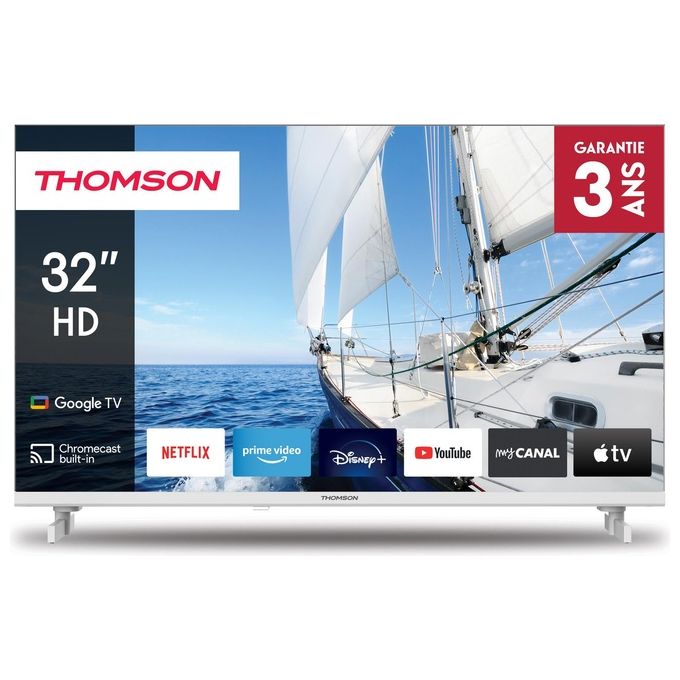 Image of Thomson 32HG2S14W Tv 32 pollici WXGA Smart TV Wi-Fi Bianco