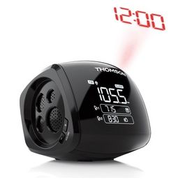 Alarm Clock With Projector Black Cp280