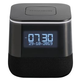 CR80 Radio Alarm Clock Black