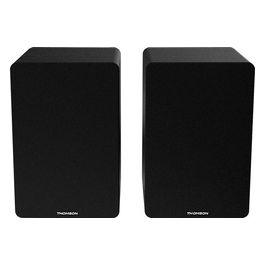 Hifi Bookshelf Speakers 50w Bt 5.0 Rca Command Black Ws400duo