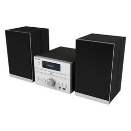 Micro Sound System Bt Cd mp3 usb Gray Mic122bt