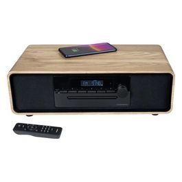 Micro Sound System Bt Radio Fm cd mp3 usb 50w Black Mic300ibt