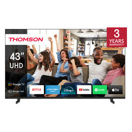 Q70 Smart TV 43" 4K Ultra HD LED Google TV Wi-Fi HDR10 Nero 43UG4S14