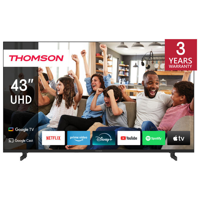 Image of Thomson Q70 Smart TV 43'' 4K Ultra HD LED Google TV Wi-Fi HDR10 Nero 43UG4S14