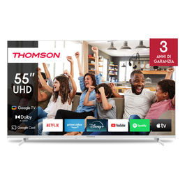 TV 55" UHD Google TV con Dolby Audio