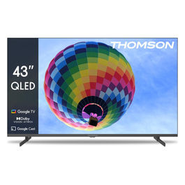 TV QLED 43 Pollici Google TV HDR Triple Tuner Smart 4K Ultra HD Televisore