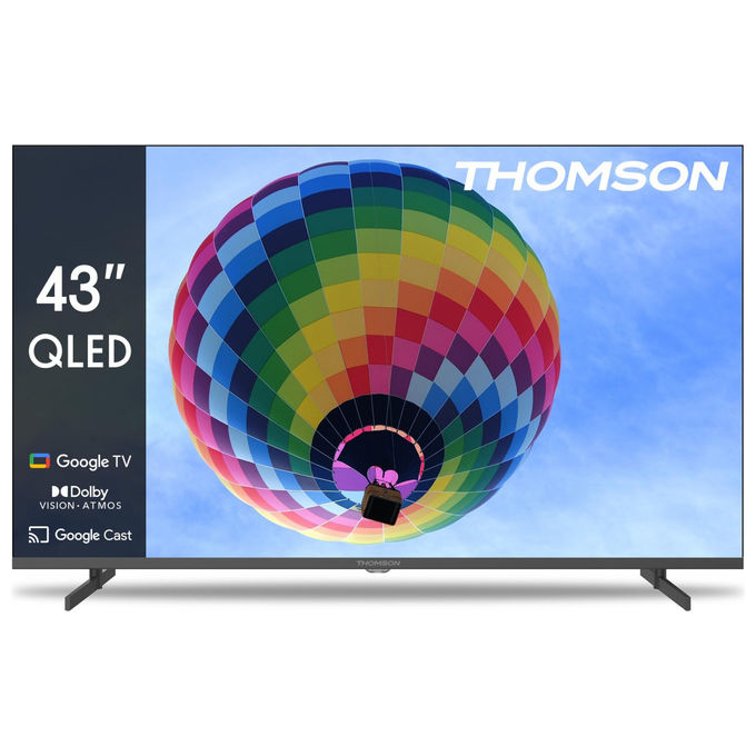 Image of Thomson TV QLED televisore 43 Pollici Google TV HDR Triple Tuner Smart 4K Ultra HD Televisore