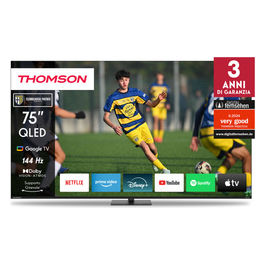 TV QLED Pro 75" UHD 4K 144Hz Google TV