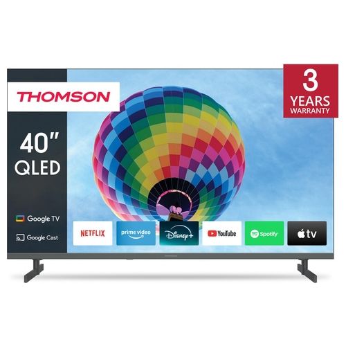 tvc qled 40 fhd Smart Google tv Dvb-t t2 c s s2