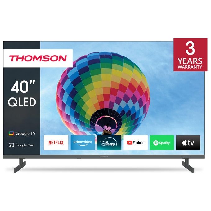 Image of THOMSON tvc qled 40 fhd Smart Google tv Dvb-t t2 c s s2