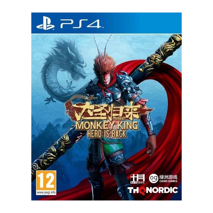 PLAION 1038043 Monkey King: Hero is Back, PS4 Videogioco Standard Piattaforma PlayStation 4 Genere Azione Avventura Data di rilascio 17 ottobre 2019 colore Nero