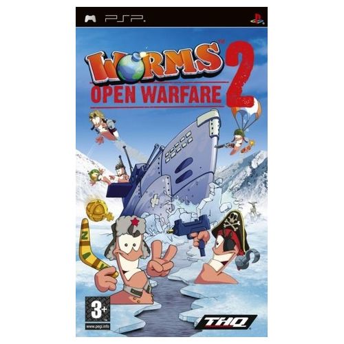 THQ Worms Open Warfare 2 per Sony PSP