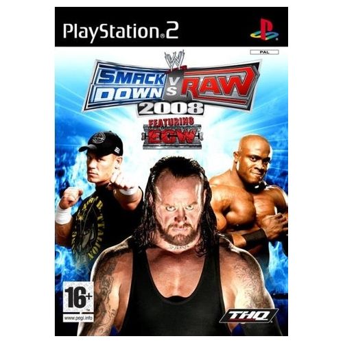 THQ Wwe Smackdown Vs Raw 2008 per PlayStation 2