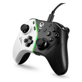 H.E.A.R.T. Gamepad USB per PC e Xbox One - Nero e Bianco, 16 Tasti