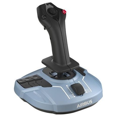 2960844 TCA Sidestick Airbus Edition Joystick PC con Tecnologia H.E.A.R.T 14 bit 17 Pulsanti Configurabili Compatibile Windows 10 8 colore Nero Blu