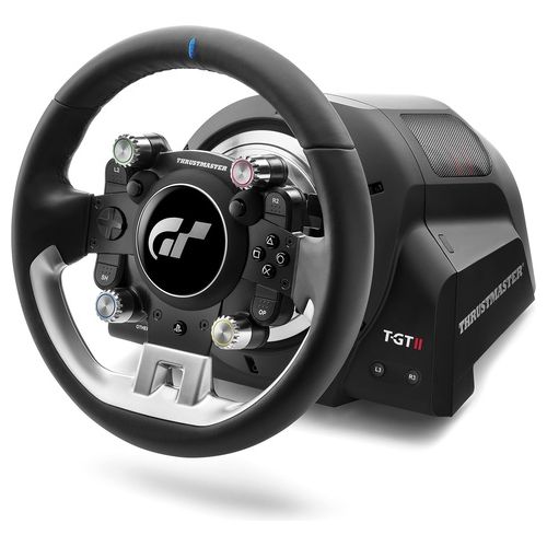 Thrustmaster T-GT II Pack - Wheelbase e Steering Wheel - official licensed per PlayStation 5 e Gran Turismo - PS5 / PS4 /PC