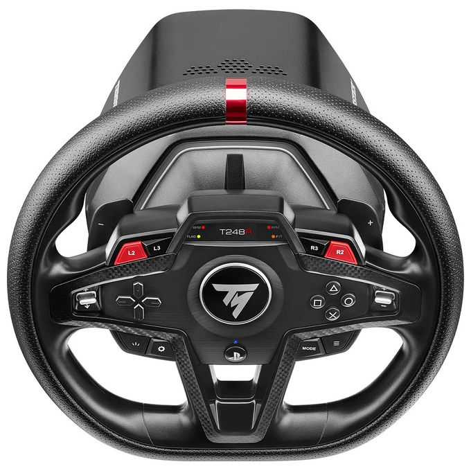 Thrustmaster T248R Carbonio Volante e Pedaliera USB per PC PlayStation 4 e PlayStation 5