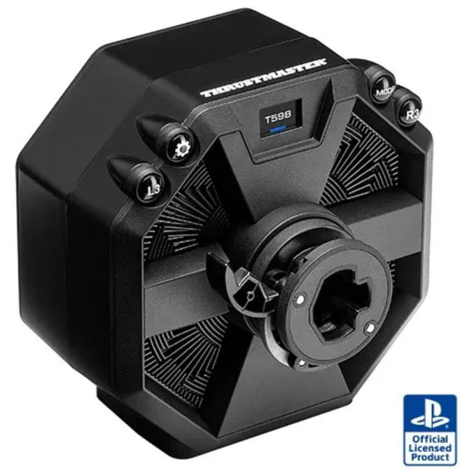 Thrustmaster T598 Servo Base, Base Volante Direct Drive, Force Feedback, PS5, PS4, PC