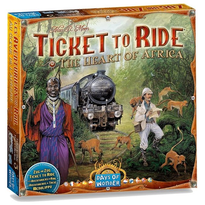 Ticket To Ride Espansione The Heart Of Africa 