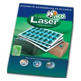 Tico Etichette Tico Laser Bianche 76 2x46 4 Etich. X Foglio 12 - Cf 100 Ff