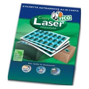 Tico LP4W-199289 Confezione 100 Etichette Laser Bianche 199x289mm