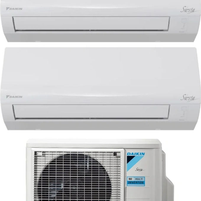 Daikin KIT_ATXF25G18DUAL Pro Era Condizionatore fisso Dual Inverter 9000+9000 BTU Classe A++ R32 Wi-Fi colore Bianco