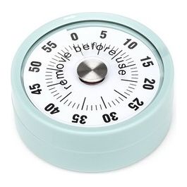 Timer da Cucina con Display Azzurro