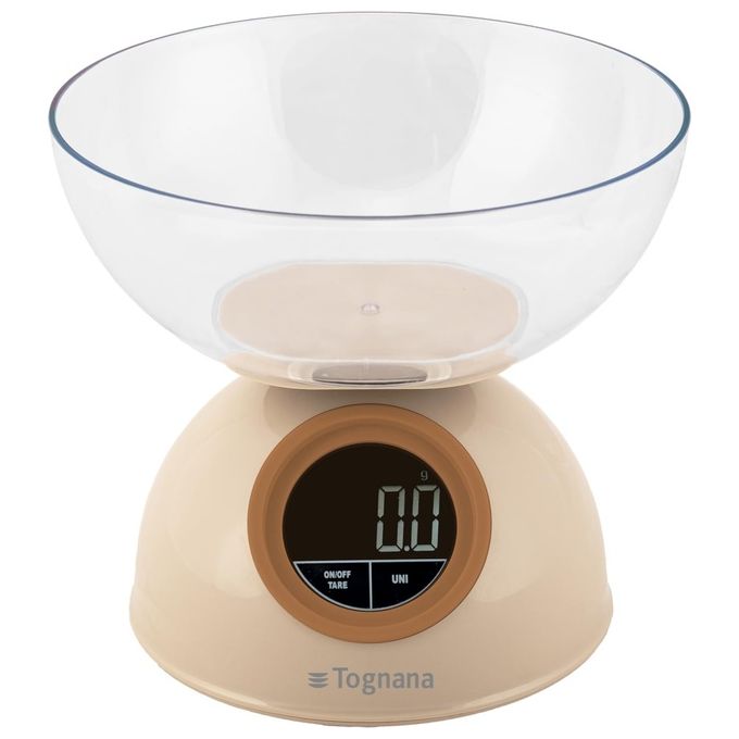 Tognana Bilancia da Cucina Iridea Digital Kitchen Scale Champagne
